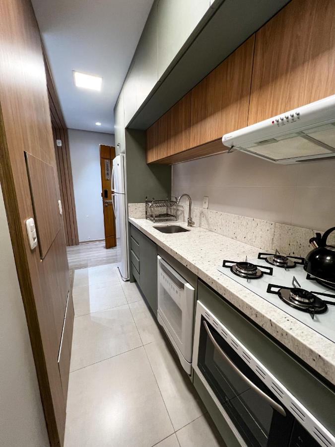 Apto Moderno Com Lareira, Piscina Aquecida E Infra Completo Em Грамаду Екстер'єр фото