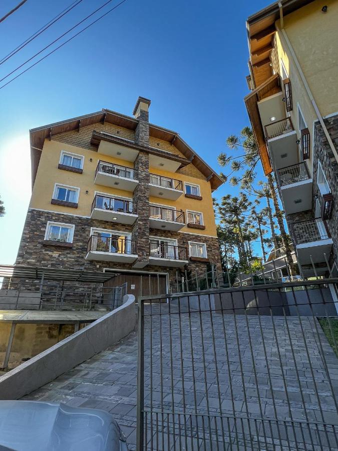 Apto Moderno Com Lareira, Piscina Aquecida E Infra Completo Em Грамаду Екстер'єр фото