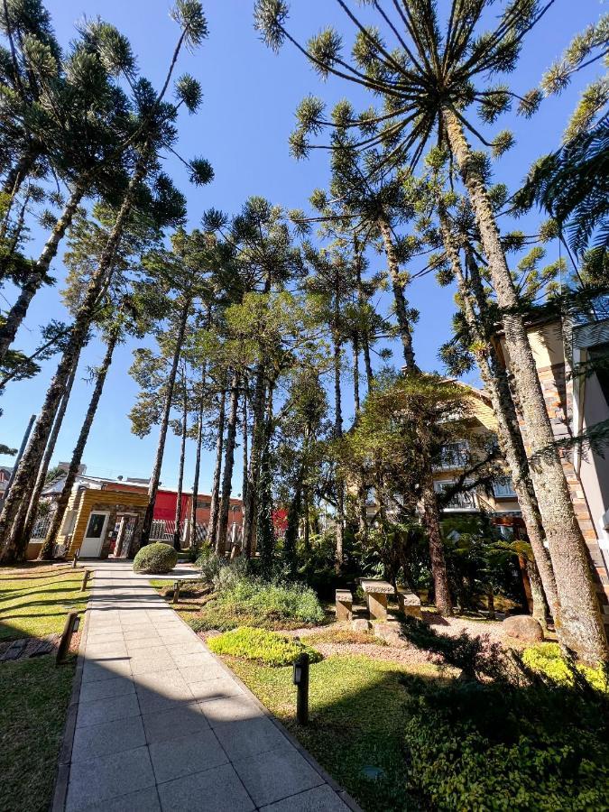Apto Moderno Com Lareira, Piscina Aquecida E Infra Completo Em Грамаду Екстер'єр фото